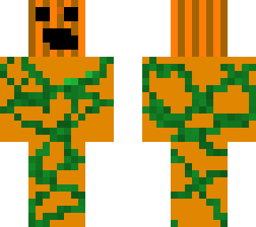 vined jack-o-lantern
