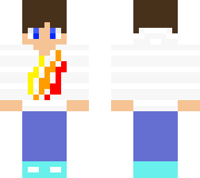 white fire hoodie kid