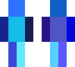 all the blue