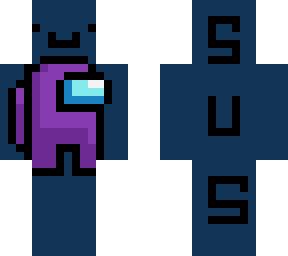 among us hero (purple)