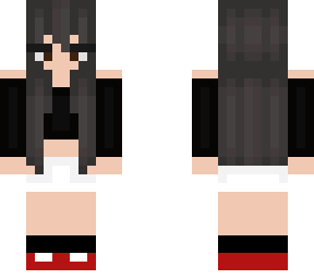 black hair
