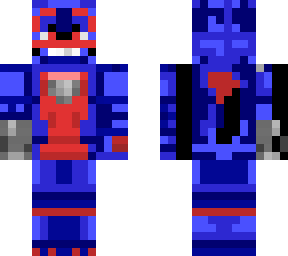 blue funtime foxy with hook