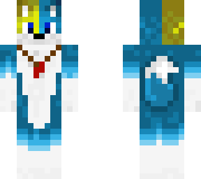 blue yellow wolf