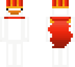 goose with cape