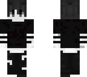grayscale boy skin
