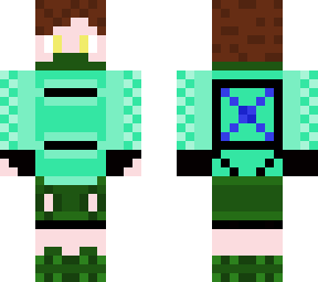green bluse boy