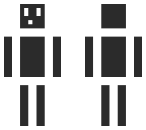 inverted cartoon