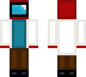 lab coat red