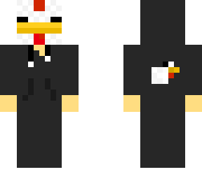 masked chicken guy