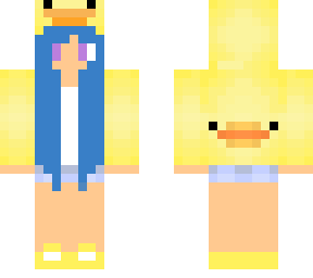 pato con pelo azul :v