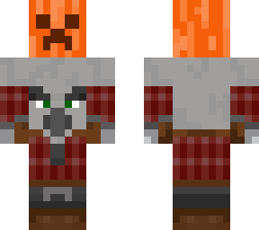 pillager with pumpkin