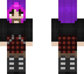 pink and purple hair