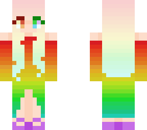 rainbow girl
