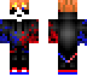 red and blue panda spook