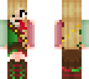 red and green