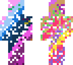 spilled paint