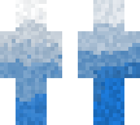 white to blue