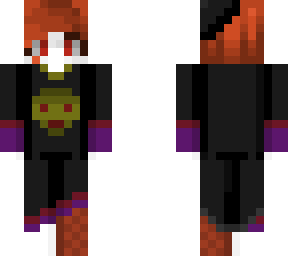 ~ the sister of the pumpkin patch ghost ~  day 3 of skintober