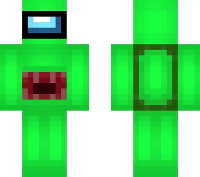 among us impostor- lime