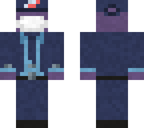 among us purple security guy (dlc skin)