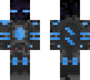 armour stripped robotic enderman
