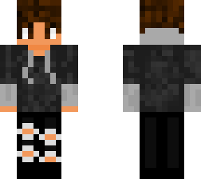 basic male hoodie skin