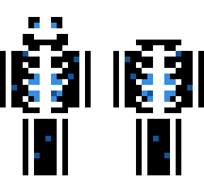 blue  skull boi
