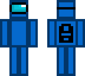 blue among us character