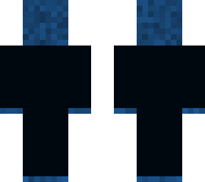 blue man black onesie