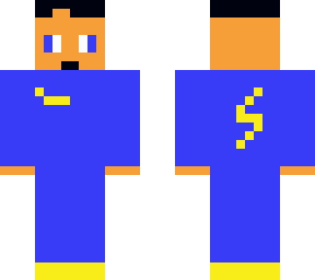 blue nike boy