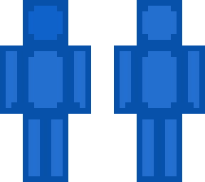 blue skin