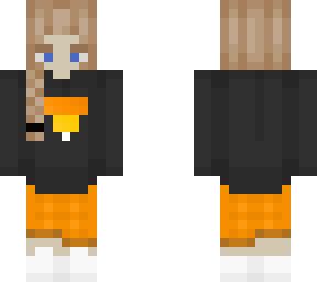 candy corn girl