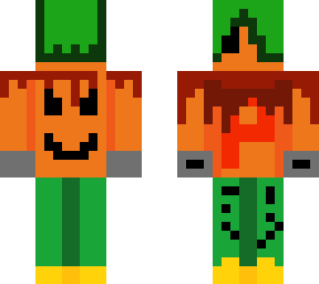 halloween pumpkin skin