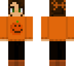 haloween skin girl