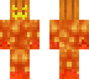 jack o' lantern lava guy