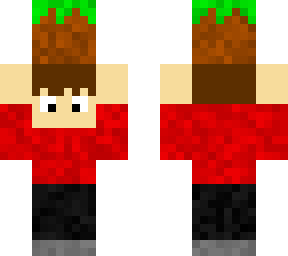 little dude with grass