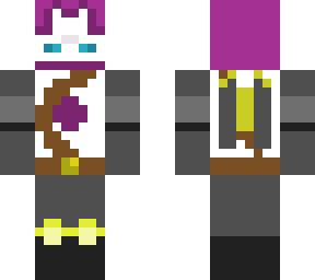 my minecraft character (p.e.p.s equipped)