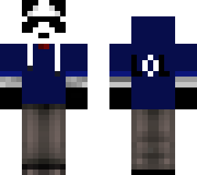 panda with sweater