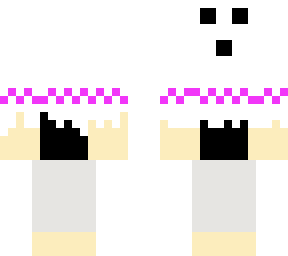 pink girl ghost