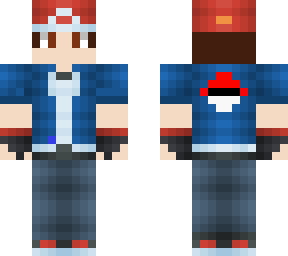 pokemon skin (brown hair)