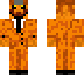 pumpkin in suit