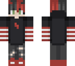 red and black alt boy