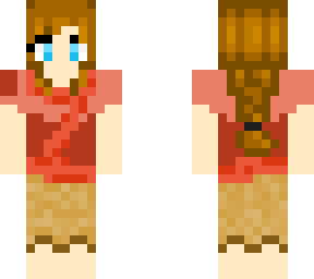 red ninja girl