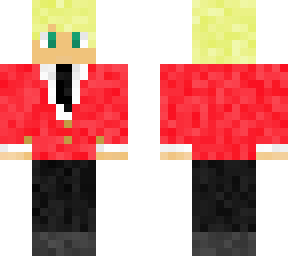 red suit