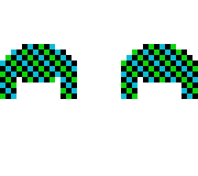 skintober day 20 blue and green checkered shirt base