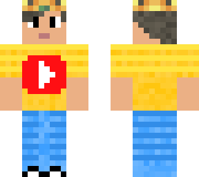 yellow - youtube - crown skin *shading*