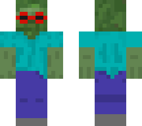 zombie in sunglasses