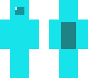 among us cyan