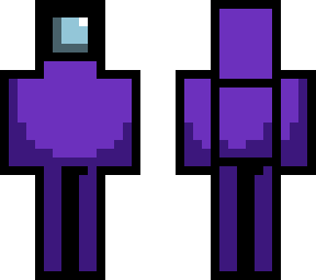 among us purple astronaut