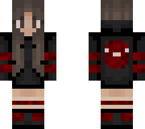black red